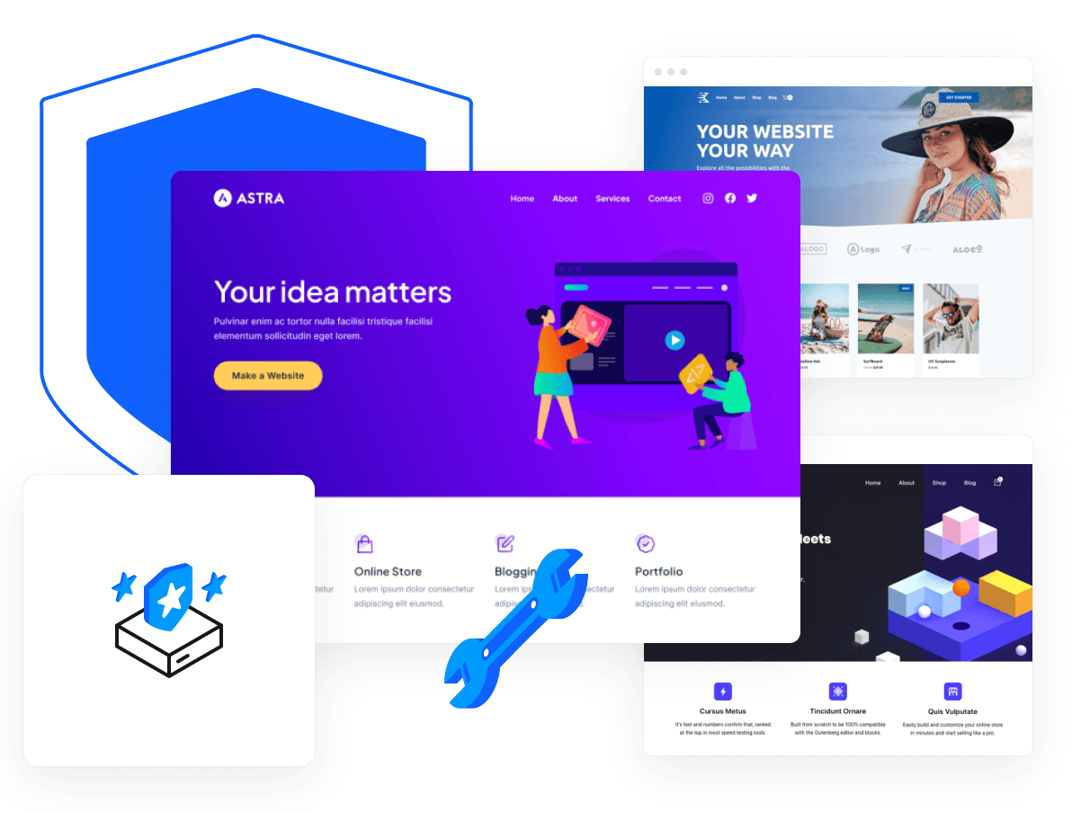 提供全面的网站安全性